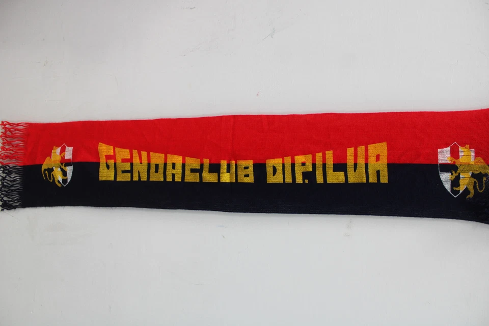 Sciarpa scarf Calcio GENOA CLUB ILUA bufanda Schal écharpe - Immagine 1 di 1