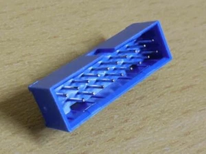 USB3.0 Mainboard Steckleiste Stecker USB header connector Bracket 19pin* mbz02 - Bild 1 von 4