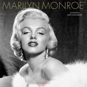 Calendario de Pared Marilyn Monroe 16 Meses 2023 Gráfico de Francia Nuevo NIS - Imagen 1 de 2