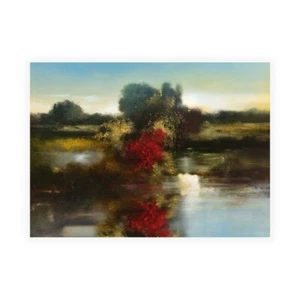 Stampa su Tela su Carta Poster o Quadro Di Scenza Ron Red River - Picture 1 of 2