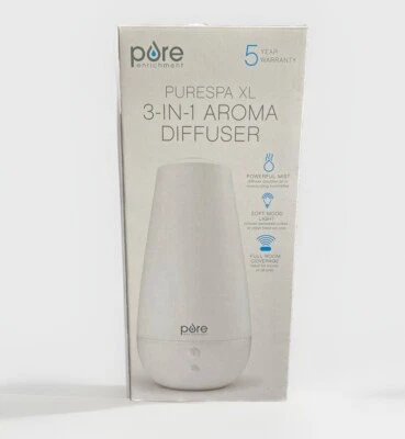 Pure Enrichment Spa XL 3-In-1 Aroma Diffuser Humidifier And Mood Light - Image 1 of 4
