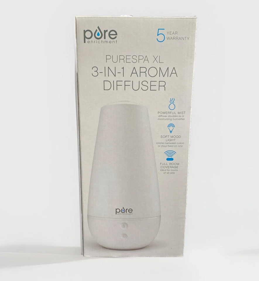 Pure Enrichment Spa XL 3-In-1 Aroma Diffuser Humidifier And Mood Light - Image 1 of 4