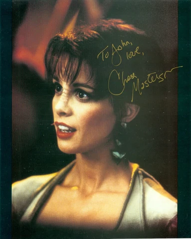 Chase Masterson Leeta Star Trek autograph 8 x 10 color photo signed Cover