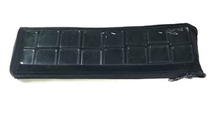 Edelstein Diamant Display Aufbewahrungsetui Etui Schmuck 16 Kunststoffbox schwarze Farbe - Bild 1 von 6
