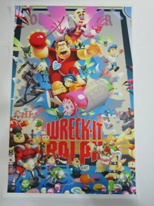 WRECK IT RALPH PRINT BY ALEX ARIZMENDI NOT MONDO xx/35 - Bild 1 von 10