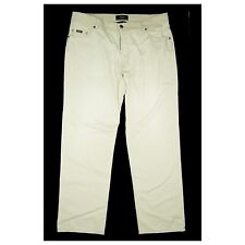 BRAX Carlos Men Summer Jeans Trousers Straight Regular Fit 26 W38 L32 Cream Thin