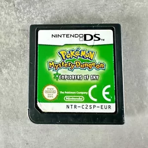 POKEMON MYSTERY DUNGEON ESPLORATORI DEL CIELO NINTENDO DS ITA Solo Cartuccia - Foto 1 di 2