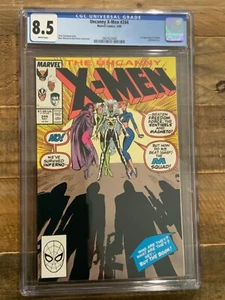 CGC 8.5 UNCANNY X- MEN 244 1st Jubilee HOT KEY 1989 - Picture 1 of 2