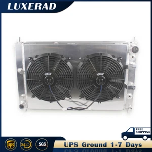 3Row Aluminum Radiator Fan For 1997-2004 Ford Mustang Mach 1 / GT / SVT Cobra - Picture 1 of 8