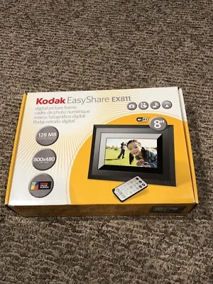 Kodak EasyShare EX811 8" Wi-Fi Digital Picture Frame 128 MB - Image 1 of 2