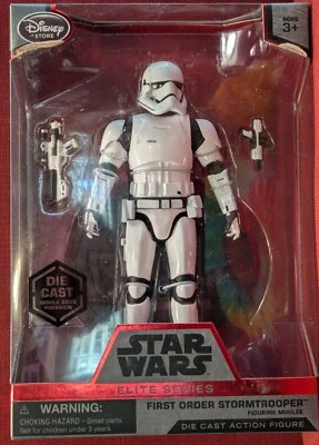 Figura Dianey Star Wars Elite Series First Order Stormtrooper Die Cast Nueva en Caja Foto 1 de 4
