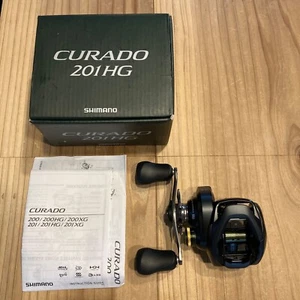 Shimano 22 Curado DC 201HG Left Hand 7.4:1 Baitcasting Reel Japan Fresh/Salt - Picture 1 of 6
