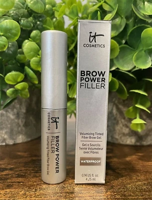 IT Cosmetics Brow Power Filler Waterproof Volumizing Fiber Gel Universal Auburn - Image 1 of 3