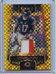 2016 Panini Select #35 Alshon Jeffery Gold Prizm 01/10 Jersey - Bild 1 von 2
