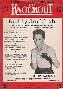 THE KNOCKOUT BOXING AND WRESTLING MAY 1, 1948 - Picture 1 of 4