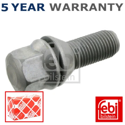 Febi Wheel Bolt Fits Renault Clio 2005-2014 Megane 1997- Scenic 1999-2003 - Image 1 of 2
