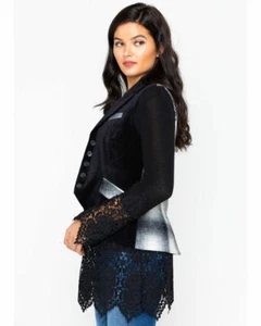 Tasha Polizzi Windsor Weste Damen schwarz neu mit Etikett! - Bild 1 von 4