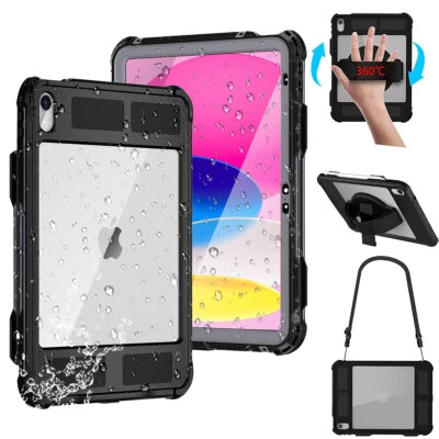 Case for iPad 10th Generation 10.9/iPad A16 11 Waterproof Shockproof Stand Cover - Image 1 of 4