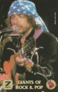 Telefoonkaart / Phonecard ongebruikt prepaid - Bob Dylan - Bild 1 von 1