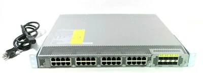 Cisco N2K-C2232TME 32-Port 1G BASE-T/8x10G Fabric Extender N2K-C2232TM-E-10GE - Image 1 of 3