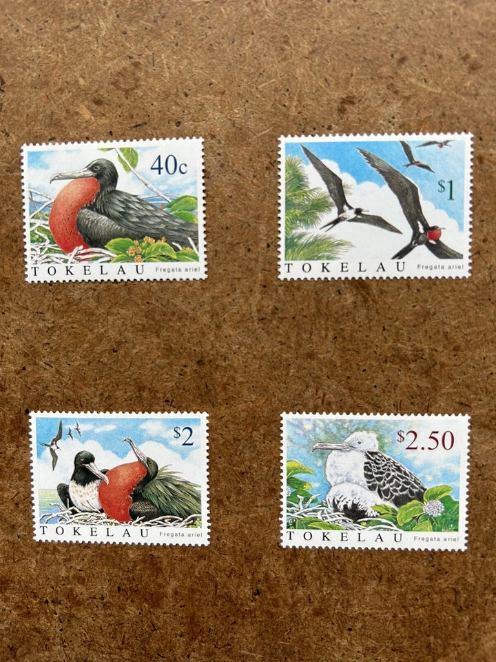Tokelau Islands 2004. Lesser Frigate Bird, 4v, SG362-365. MNH - Image 1 of 1