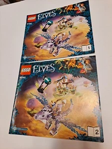 LEGO Elves 41193 Aira & the Song of the Wind Dragon Manual Booklets 1 & 2 ONLY - Picture 1 of 4