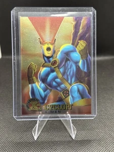 1995 Fleer Ultra Marvel Trading Card X-Men Ciclope #5 Cromo - Foto 1 di 2