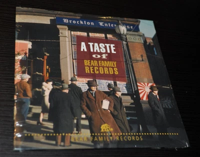 A TASTE OF BEAR FAMILY RECORDS - Various - 1 CD - Rock & Roll, Rockabilly - Bild 1 von 3