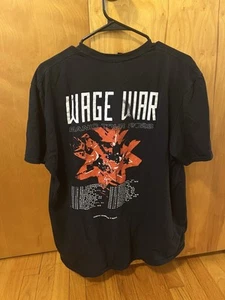 Wage War Manic Tour 2023 T-Shirt Black Men’s XL - Picture 1 of 3