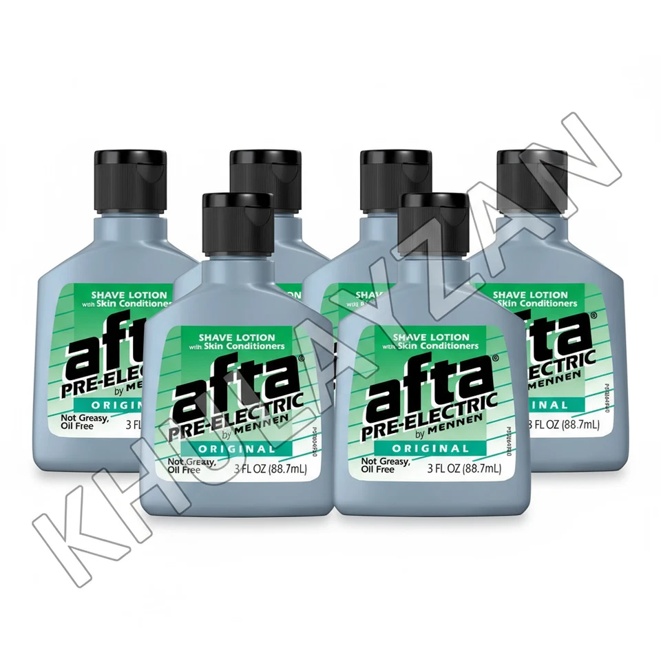 6 Pack Mennen Afta Pre Electric Shave Lotion Skin Conditioners Original 3Oz Each - Image 1 of 4