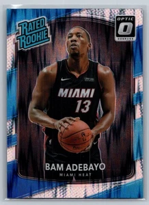 2017-18 Panini Donruss Optic - Rated Rookie Bam Adebayo #187 Shock (RC) Heat - Bild 1 von 2