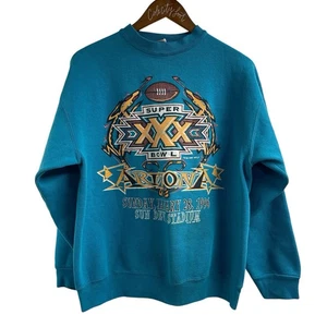 Super Bowl XXX Sun Devils Arizona Crewneck Sweatshirt Cowboys Steelers L - Bild 1 von 7