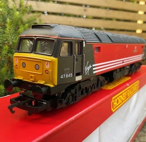 Boxed Hornby R2061C Virgin Red 47 County of Kent Diesel Loco 47845 OO Gauge - Picture 1 of 12
