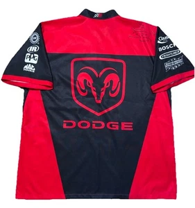 XL Nascar Pit Crew Shirt Evernham Dodge Ram Bill Elliott Kasey Kahne - Picture 1 of 3