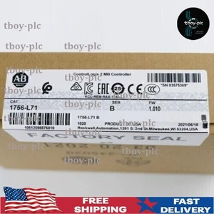New Allen Bradley 1756-L71 ControlLogix 2MB Controller 1756L71 US Free Tax - Picture 1 of 3