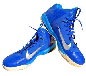 Nike Air Max Premiere TB MENS 13 PRE-OWNED Hi-Top Basketball Shoes/Sneakers Blue - Picture 1 of 14