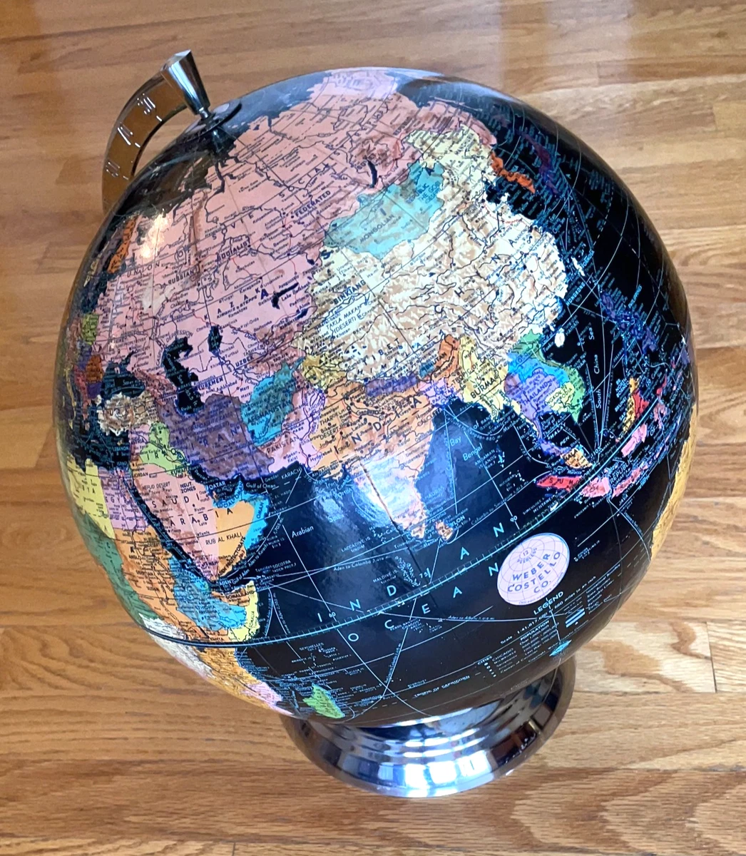 Black Antique World Globes & Celestial Globes 1950-1959 for sale