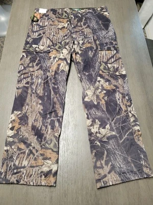 New Cabelas Mossy Oak Pants Break Up Cargo Camo Mens 40 Reg Hunting New With Tag - Image 1 of 4