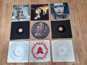 9 x annie lennox eurythmics promo picture disc vinyl singles - Picture 1 of 1