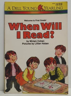 A Dell Young Yearling Book When Will I Read by Miriam Cohen PB c1977 First Grade - Image 1 of 4