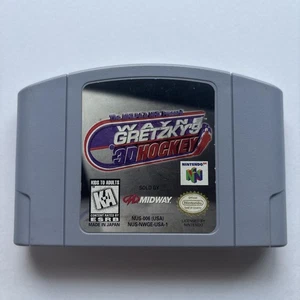 Wayne Gretzky's 3D Hockey 98 (Nintendo 64, N64, 1997) Limpio Probado Funcionando - Imagen 1 de 10