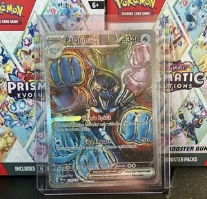 Pokémon Palafin EX 151/131 | Prismatic Evolutions | Mint-NM | Englisch - Bild 1 von 3
