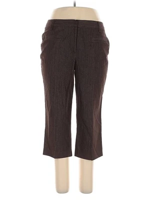 Женские коричневые брюки New Directions 14 - Изображение 1 из 2