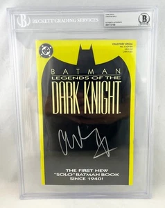 Christian Bale Signed Comic Book Beckett BAS DC Batman 5 COA - Picture 1 of 1