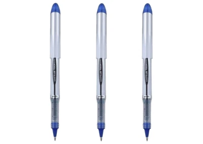 Uni-ball Vision Elite Rollerball Pen .8mm Bold 3/Pk Violet Purple Office School - Image 1 of 2