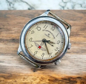 R ORIGINAL DIAL VTG UKRAINE russian COLLECTABLE SPACE Gagarin WATCH SHTURMANSKIE - Picture 1 of 20