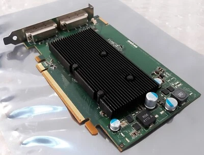 Matrox M9125-E512F PCIe x16 2x DVI Dual Monitor Graphics Card KFS96233 - Image 1 of 4