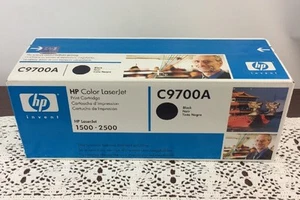 Toner LaserJet 1500 2500 nero HP C9700A nuovo originale sigillato OEM - Foto 1 di 7