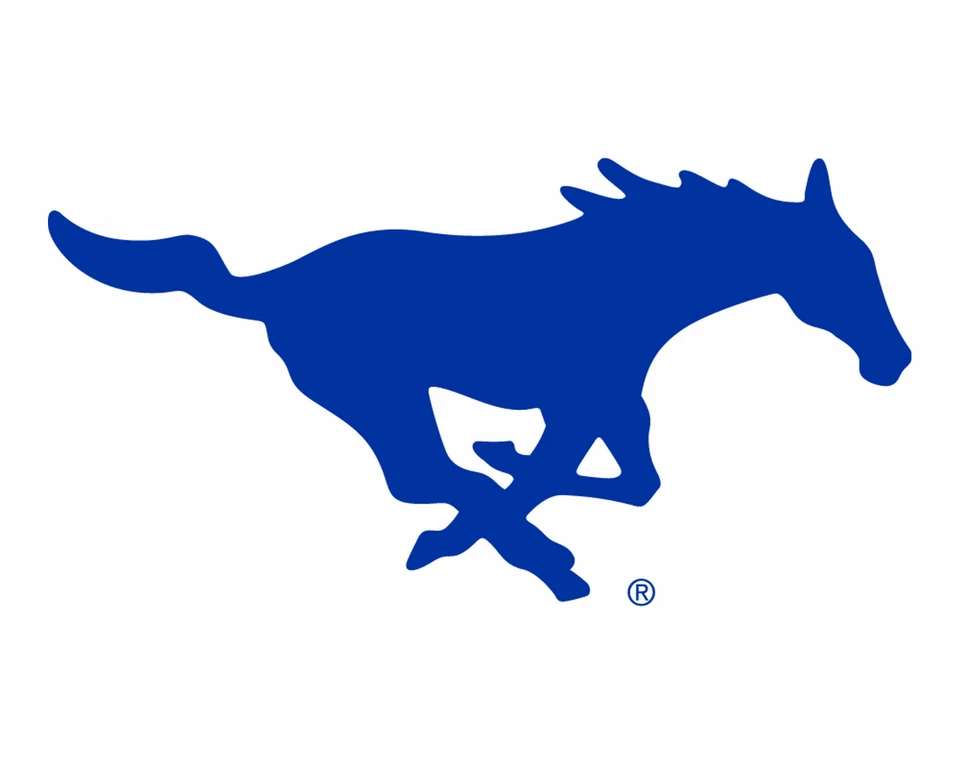 SMU Mustangs NCAA Weather Resistant Vinyl Die Cut Sticker Decal 03 - Image 1 of 1