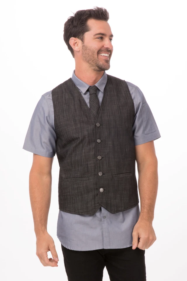 Chef Works Mens Fairfax Vest (VNN01) - Image 1 of 1